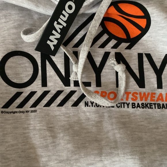 NWT OnlyNY Mens S Gray Sweatshirt - Picture 5 of 6